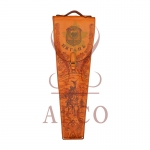 Шампура подарочные 6шт. в колчане из натуральной кожи с символикой г. Нягань